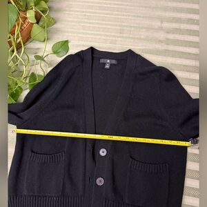 Banana Republic Women's Black Cardigan Sweater